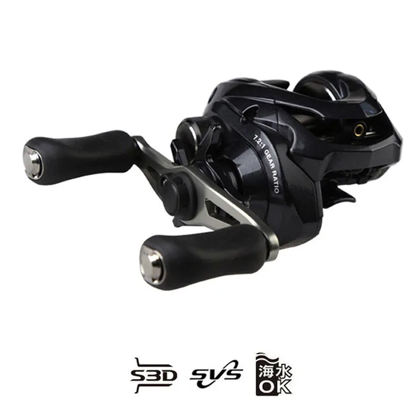 Катушка рыболовная SHIMANO CASITAS 151HG для заброса приманки 7 2: 1 4 + шарикоподшипник 5 кг S3D