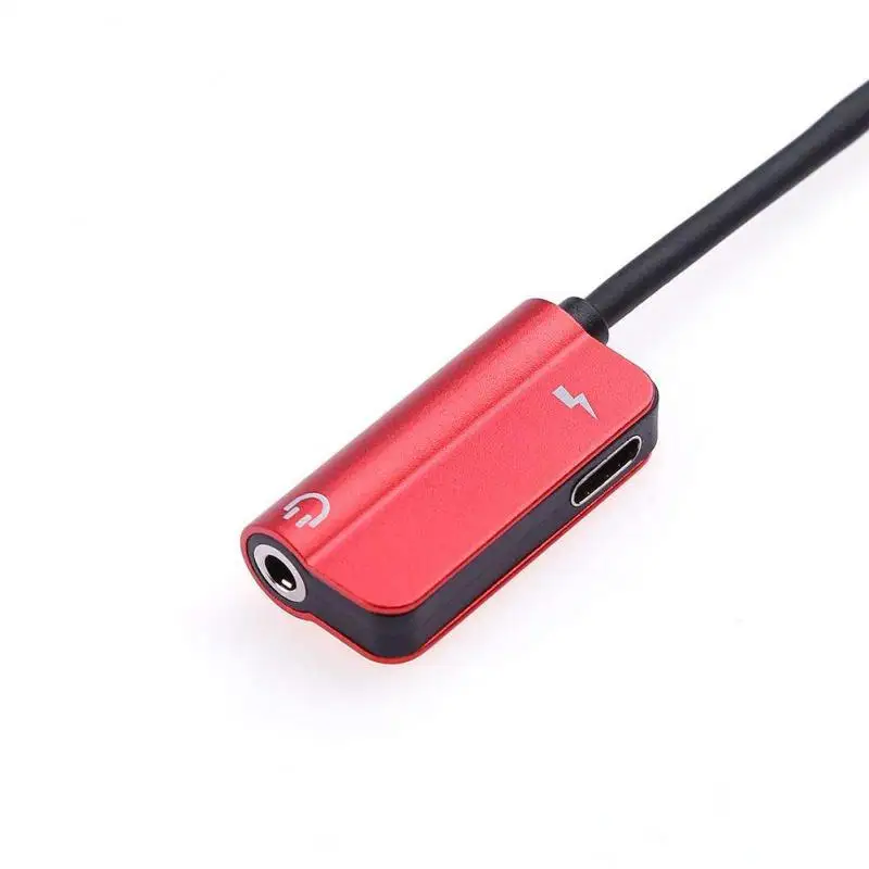 2 в 1 USB-C type C до 3,5 мм разъем для наушников аудио Aux зарядка конвертер usb type-C аудио адаптер для Xiaomi смартфон