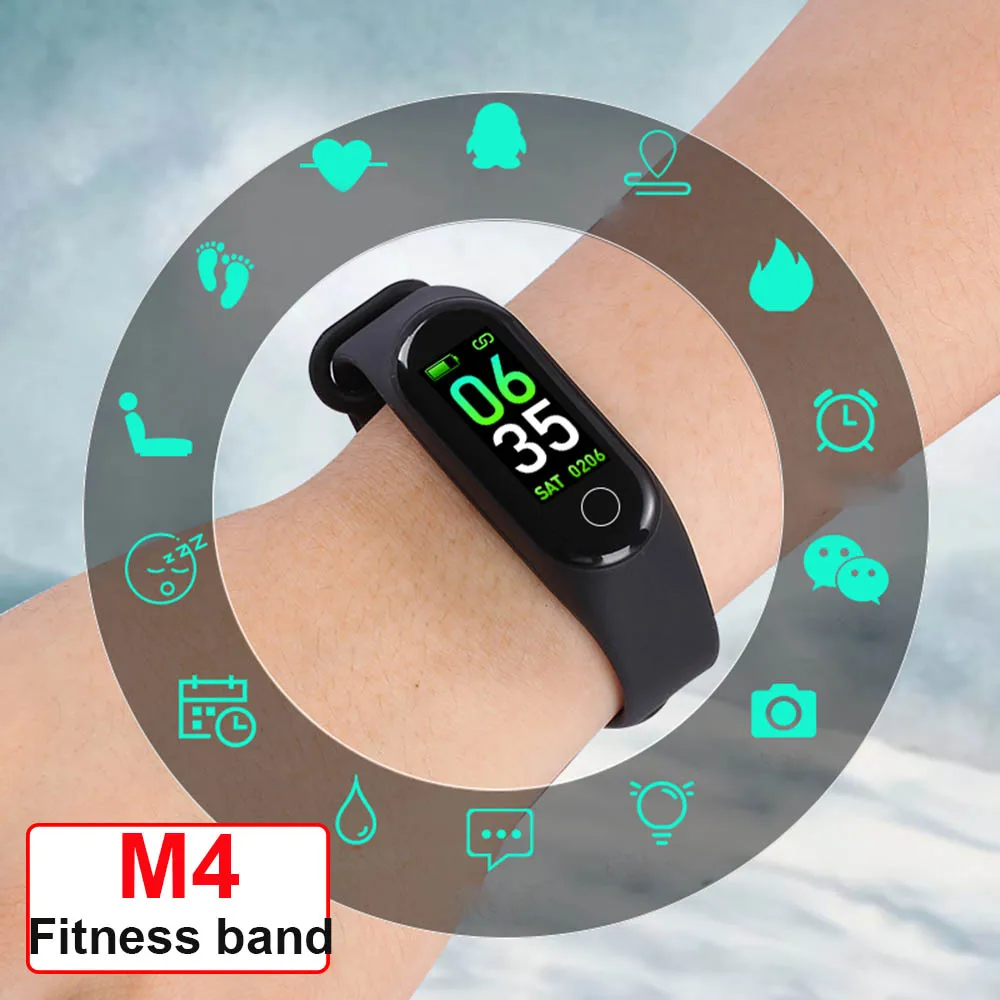 

M3 M4 Smart Watch Smart Band Series 4 for Apple Smart Wristband Fitness Tracker Passometer Heart Rate Sensor Sport Watches