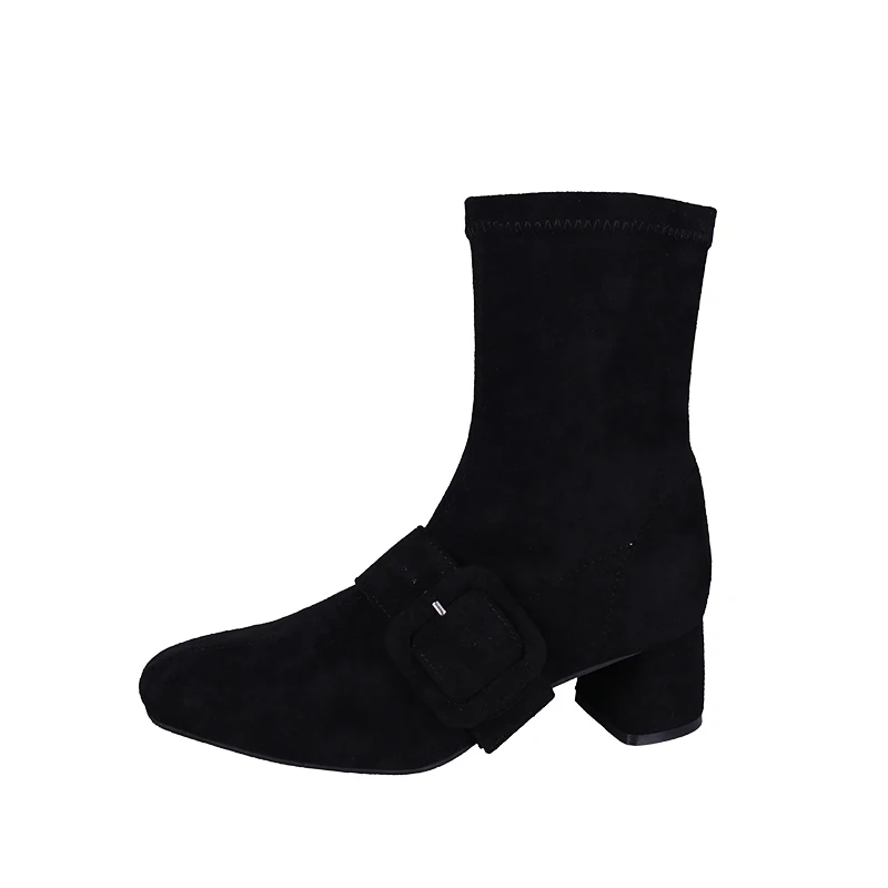 Brown Boots Fashion High Heels Sexy Boots Elegant Ankle Boots For Women Autumn Boots Women Winter Boots New Black Boots