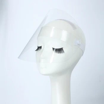 

Protective Face Shield Full Face Cover Anti Splash Mask Transparent Flip Up Elastic Band for Kid Adult Dust-proof Outdoor Clean