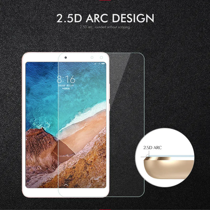 Новое высококачественное закаленное стекло 9H HD для Xiaomi Mi Pad 4 8 0/4 Plus 10 1 Защита