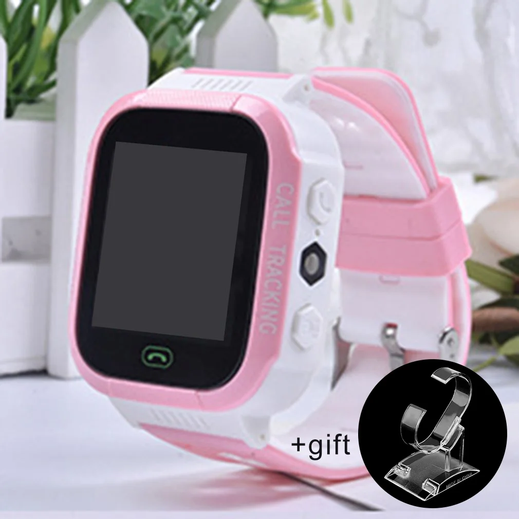 Y21S Smart Bracelet with Camera Flashlight Touch Screen Smart Watch SOS Phone Call GPS Tracker SIM Children Watch