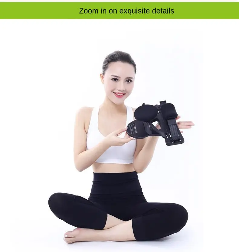 Elástica do Pescoço da Correção do Pescoço do Cuidado da Fixação Cervical da Tração Cervical para a Altura Ajustável do Pescoço Massagem Cervical 14 Instrumento Da Massagem Da garganta