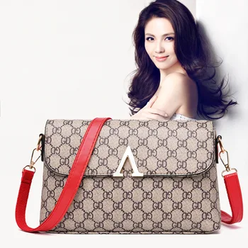 

Bag Women's Korean-Style New Shoulder/Crossbody Bag Fashion All-match Mommy Bag Stylish Atmosphere Retro Square Sling Bag