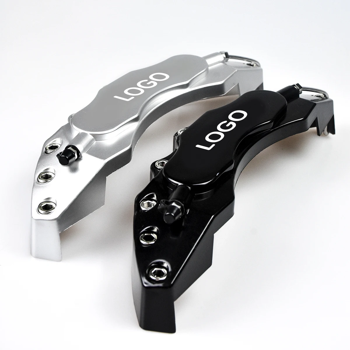 2Pcs S/M/L ABS Car 3D Disc Brake Caliper Covers Sticker For Toyota CROWN COROLLA COASTER LAND CRUISER PRADO REIZ  Accessories