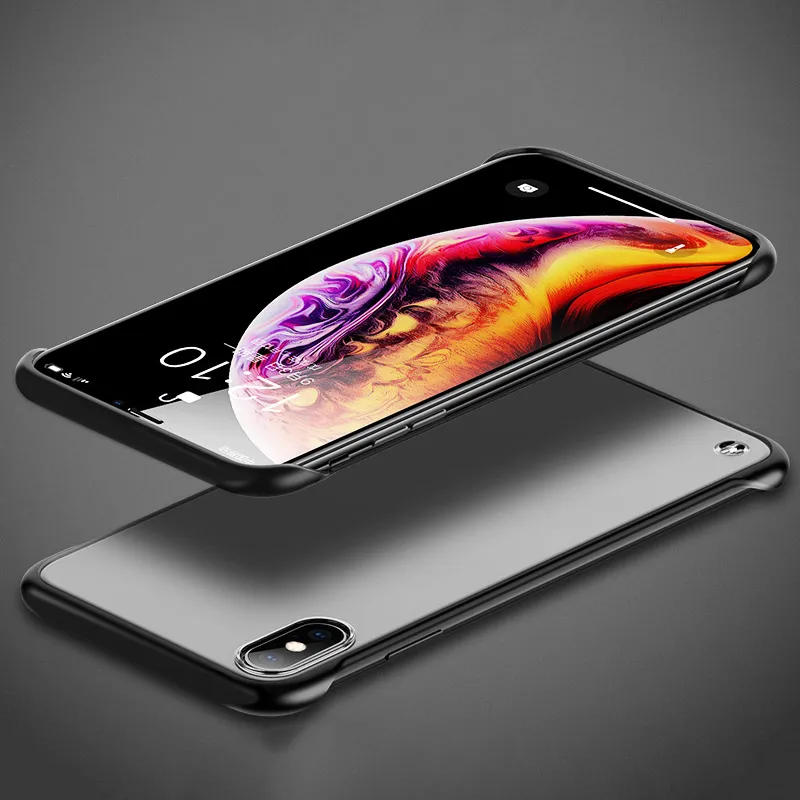 Матовый чехол для iPhone XS MAX XR X 8 8P 7 7P 6s 6 Plus защитная задняя крышка с кольцом без
