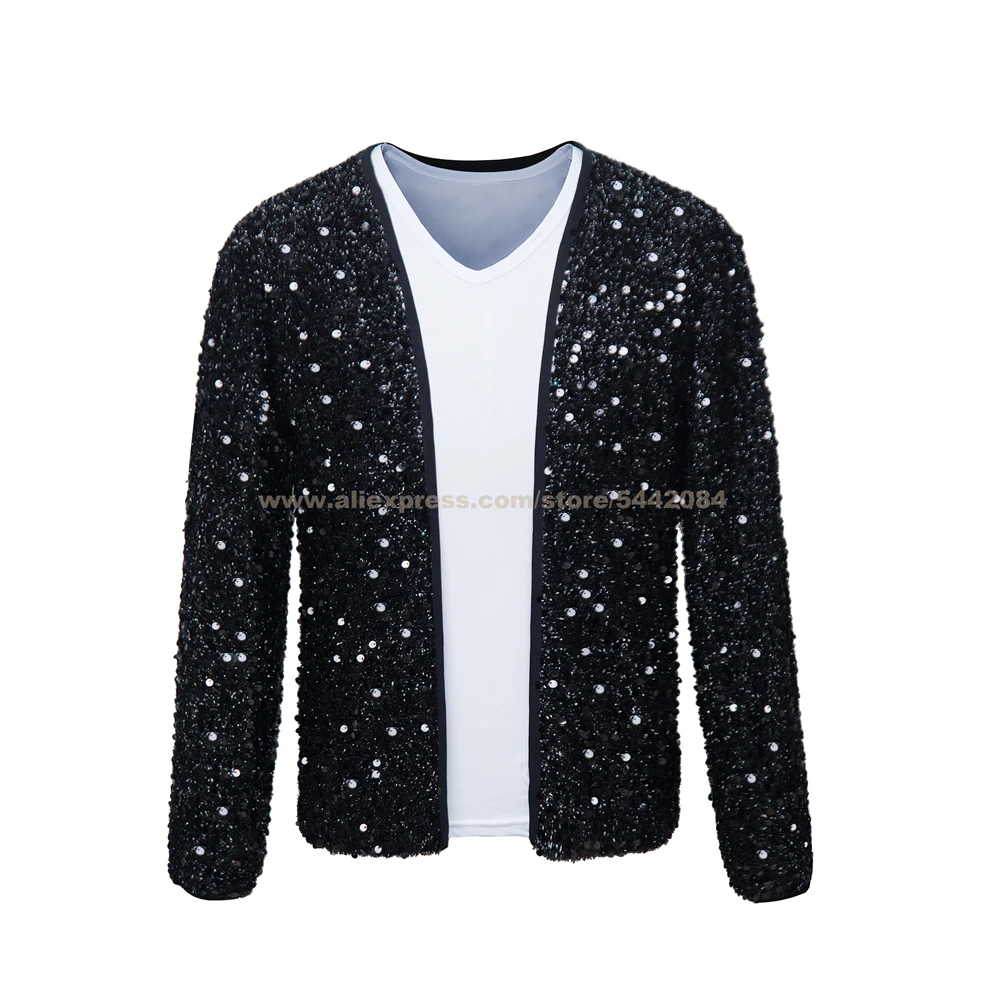 Style 031 MJ Майкл Джексон куртка Billie джинсовое пальто Черная куртка и перчатка костюм для Хэллоуина карнавальный костюм реквизит коллекции 1BLJD025 - Цвет: Style 031