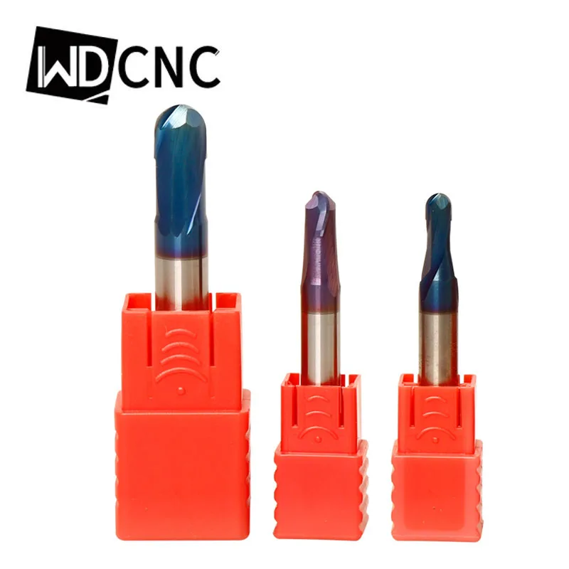 Fresa A Punta Quadra In Carburo 10mm X 25mm - Per Acciaio Inox E Temprato, 2 Flauti, Rivestimento AlTiN