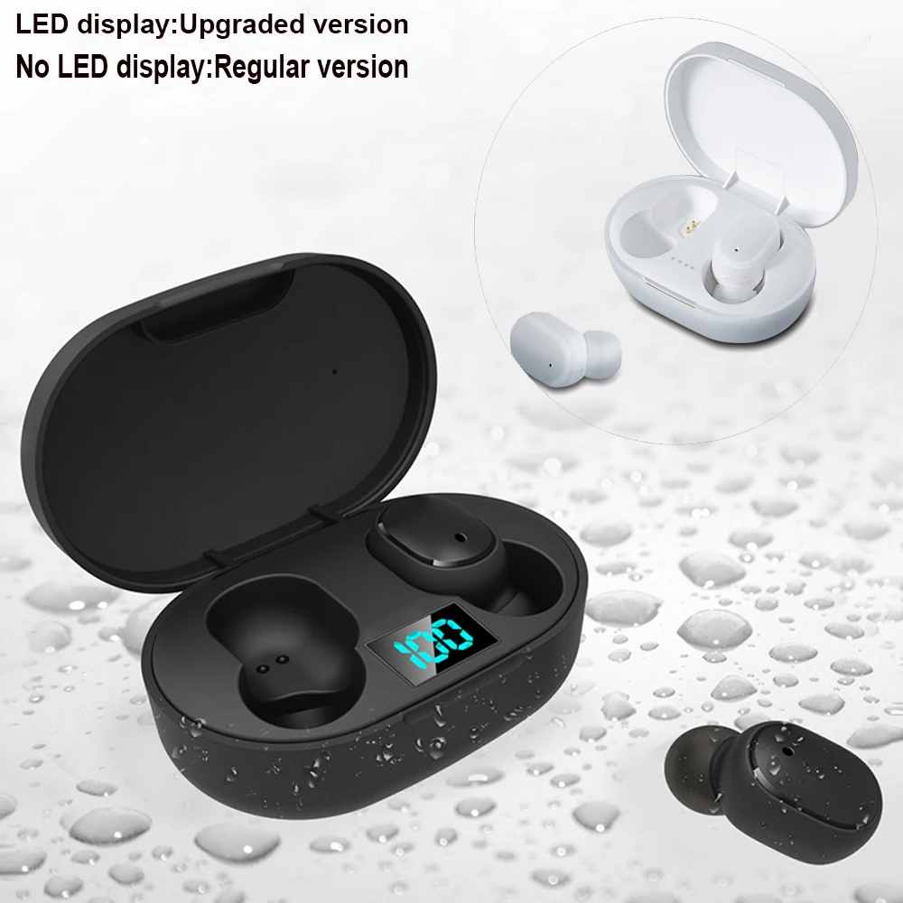 Bluetooth Earphone Wireless Earbuds 5 0 TWS Earphone Noise Cancelling Mic For Xiaomi iPhone Huawei Samsung Mobile Game Headset
