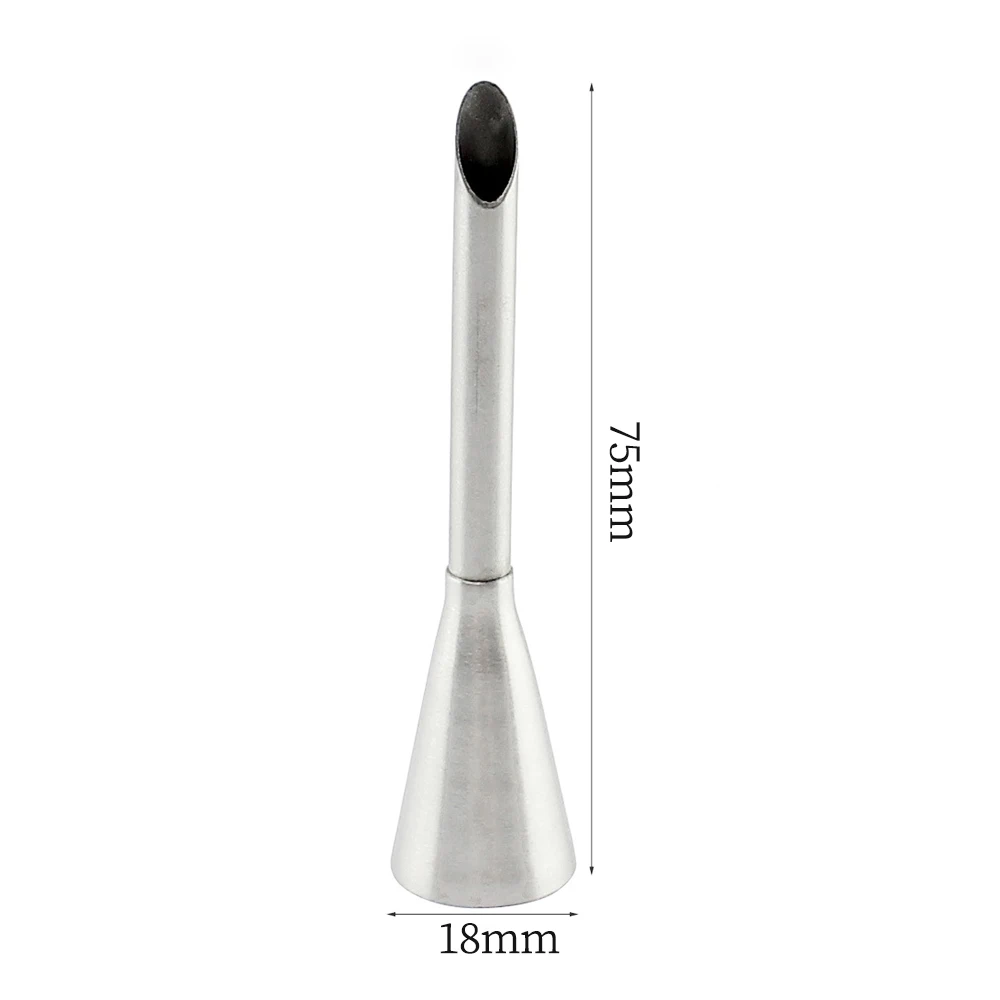 1 шт. кухонная чашка из нержавеющей стали трубка для глазировки торта крема