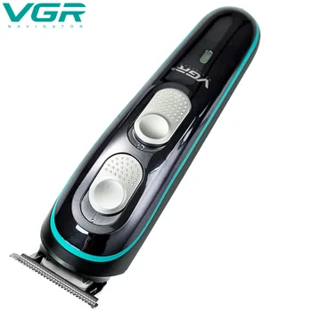 

VGR professional hair clipper adjustable blade hair cutting machine rechargeable USB electric Beard trimmer high-power Clippers