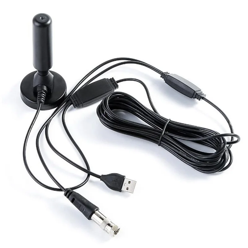 Комнатная антенна с высоким коэффициентом усиления 30dBi цифровая DVB T/FM Freeview для HD