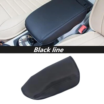 

Microfiber Leather Armrest Box Cover Protective Sleeve Protective for TOURAN -