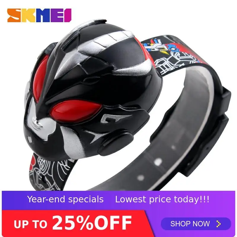 SKMEI Children Sports Watches Fashion Cartoon Casual Armor Digital Wristwatches boys Hours Kids Watch 1239 afbeelding