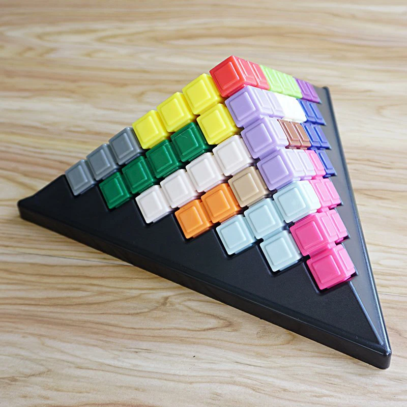 

Smart Pyramid Building Blocks Intelligence Magic Block Promote IQ Logic Thinking Training Children's Educational Toys
