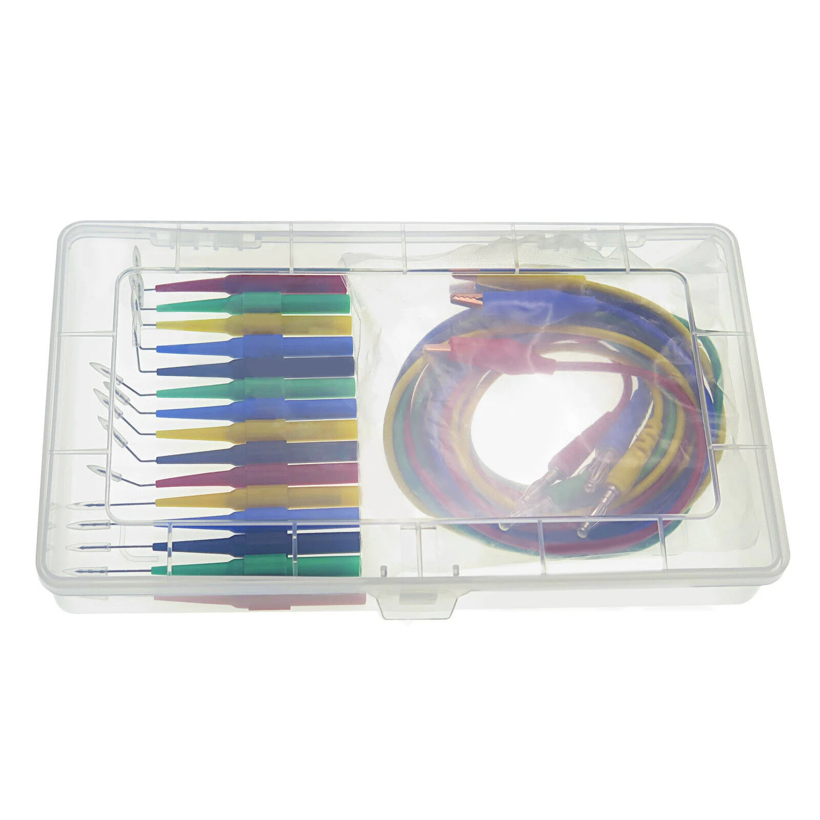 

20pcs Automotive SG Test Tool Aid Set 23500 Back Identified Probe 5 Colors 30V