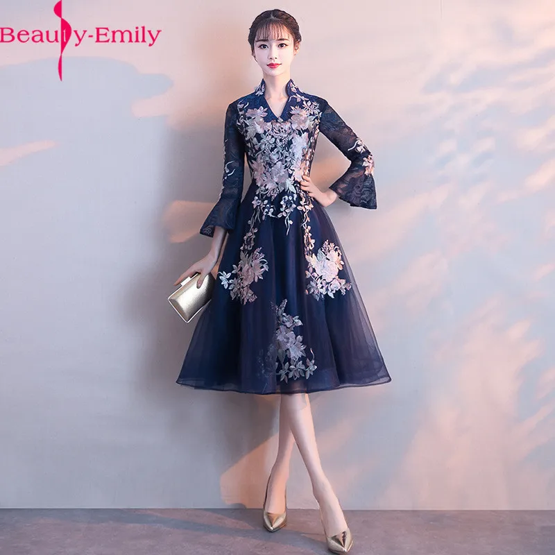 

Charming High Neck Evening Dress with Appliques Fashion Tulle Vintage 2 Colors Available Zipper Back Formal Party Dress Vestiods