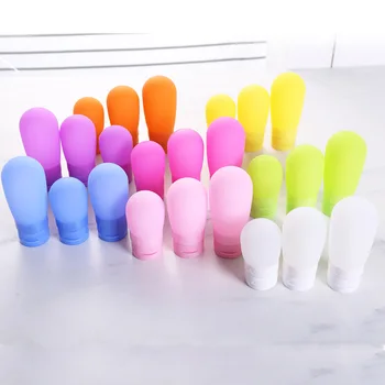 

38ml 60ml 80ml Silicone Mini Traveling Refillable Bottles Creative Fashion Storage Bottle Portable Skin Care Products Bottling