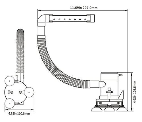 Лодка морской 12v Livewell аэрационный насос Комплект системы