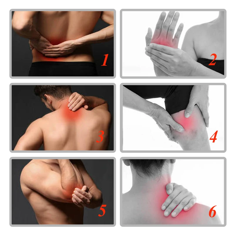 8pcs/bag Body Behind The Neck Muscular Pain Patch Chinese Meridian Stress Binder Patch Arthritis Tiger Blam Plaster H043