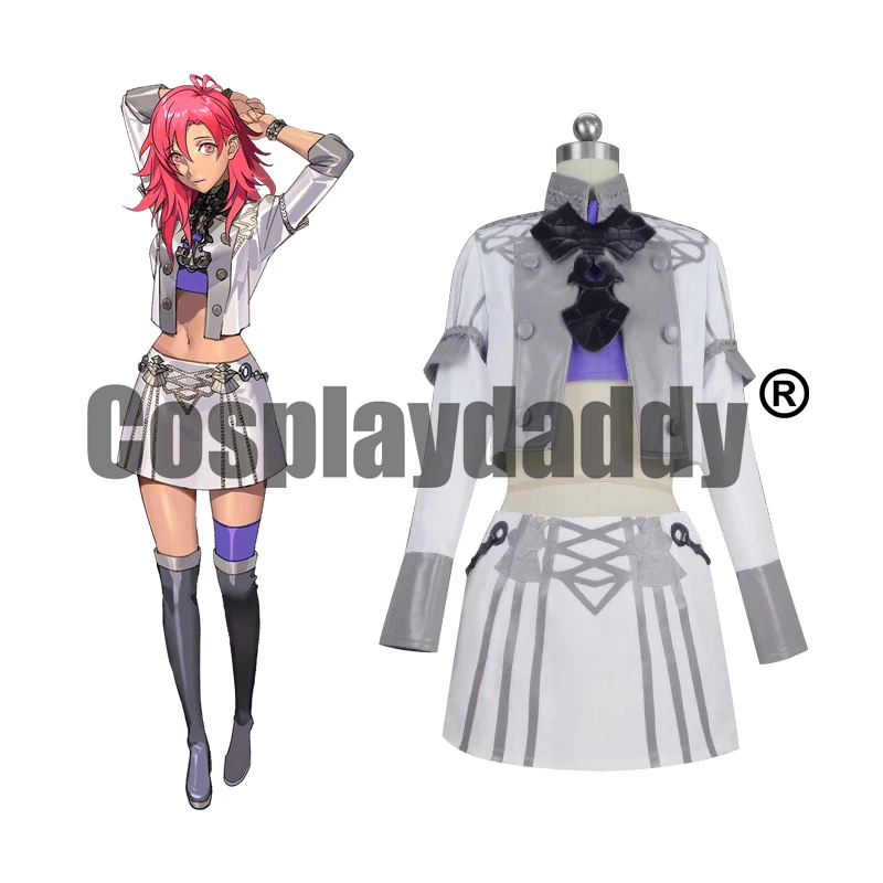 Fire Emblem: Three Houses DLC side story Cindered Shadows Ashen Wolves Valkyrie Hapi Uniform Dress Game Cosplay Costume S002 |