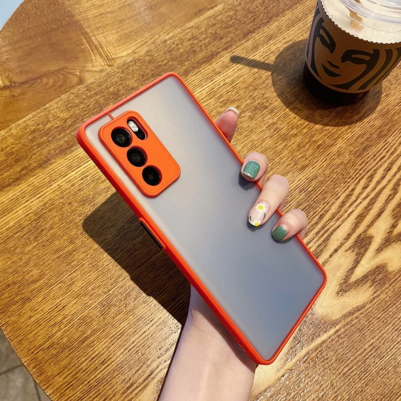 Shockproof Hard Matte Soft Bumper Case