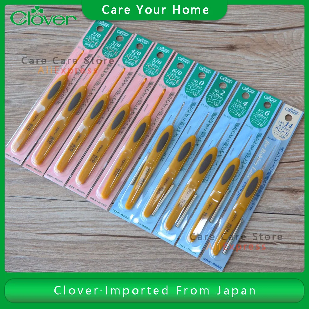 Original Clover Hook Knitting Hooks Needle Crochet Needles Lace Set From Japan | Дом и сад