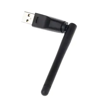 

New Ralink 5370 Mini USB Wifi Adapter 2Dbi Antenna LAN Adapter Network Card 802.11b/n/g Recevier Antenna For Laptop Desktop