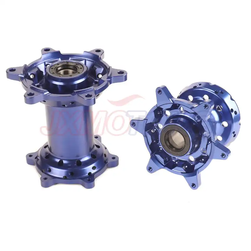 Orange CNC Machined 36 Holes Front And Rear Wheel Hub For KTM EXC250