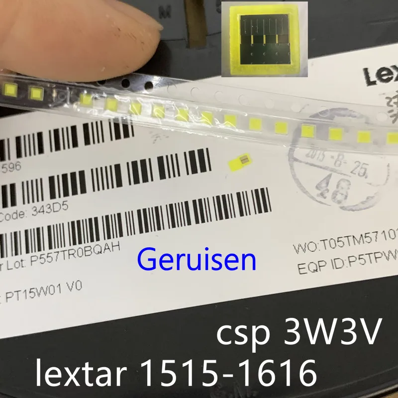 Оригинальные светодиодные лампы Lextar 1616 холодный белый свет высокая мощность 3 Вт