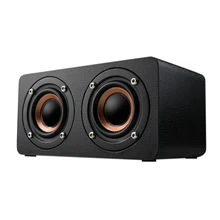 Деревянные Винтаж прочный Беспроводной Bluetooth Динамик Портативные Hi-Fi плееры шок бас руки-бесплатно