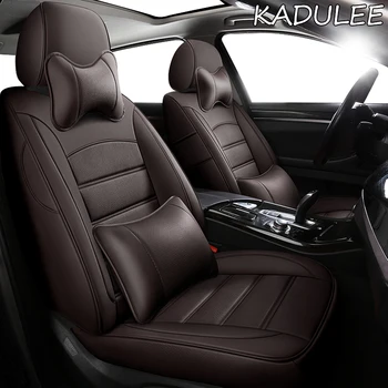 

KADULEE Custom Leather car seat covers For Toyota 86 Previa Sienna Venza Fortuner Fj CRUISER MARK IZOA Avalon YARiS Verso VIOS