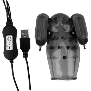 Glans Vibrator Male Masturbation Penis Vibrator Penis Massager Penis Trainer Ring Delayed Ejaculation  Sex Toys for Men 3