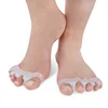Silicone Finger Toe Protector Toe Separators Stretchers Straightener Bunion Protector Pain Relief Foot Care 5 Colors 6