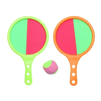 

Children Sticky Racket Sucker Ball Game Toy Sticky Target Ball Parent-Child Leisure Sports Toys Outdoor Activity Accessory