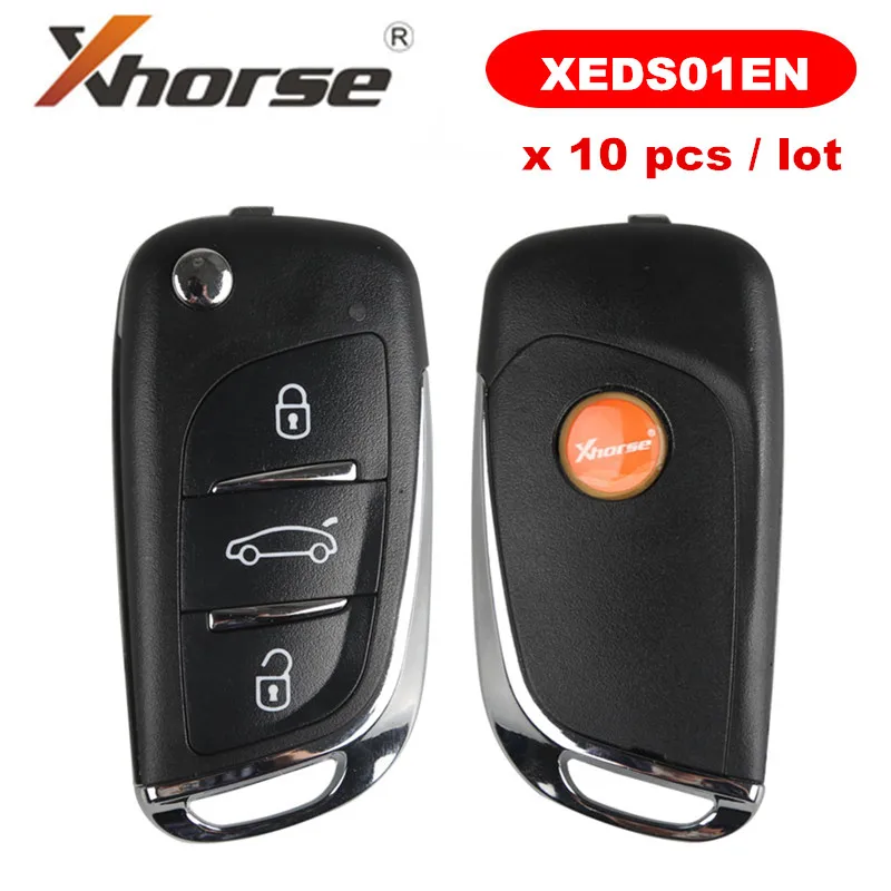 Оригинальный Xhorse XEDS01EN DS стиль супер пульт работает на всех ID как чип 10 шт./лот| |