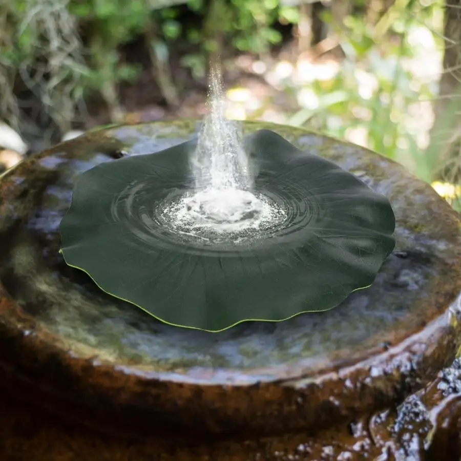

Solar Fountain Leaf Floating Tray for Watering Solar Fountain Water Pump Garden Pool Solar Fountain