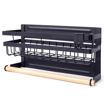 

netic Spice Rack Organizer for Refrigerator, Paper Towel Holder netic,Refrigerator Organizers and Storage, Kitchen