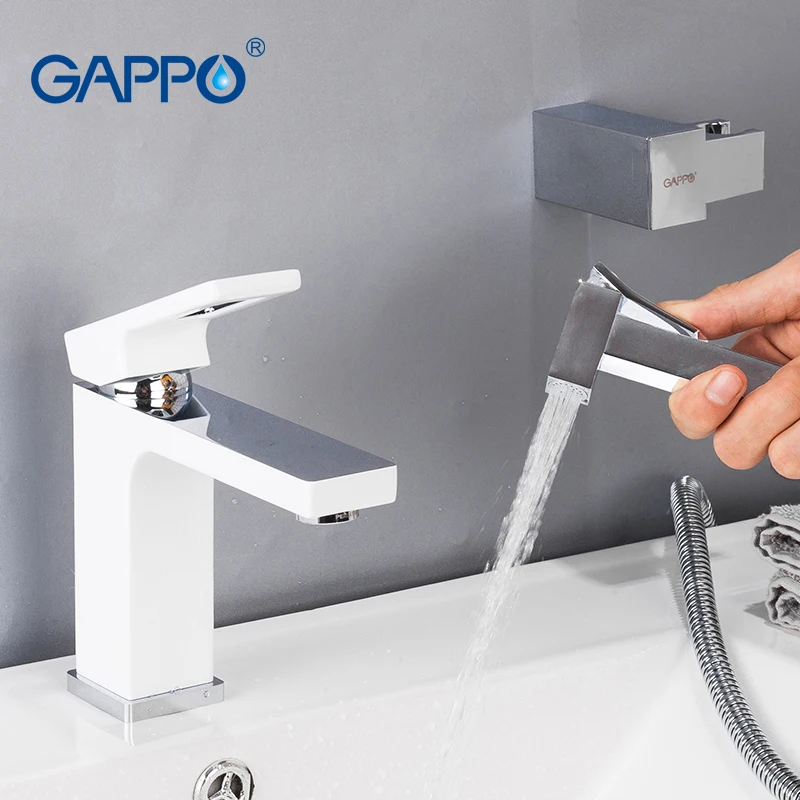 Grifería De Lavabo Extensible Y Giratoria – Mezcladora Moderna En Plata, Negro, Oro O Blanco – Rozin (5 Años De Garantía)