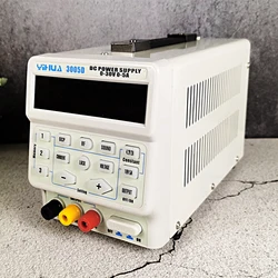Alimentation 150W 30V 5A cc, démarrage, verrouillage, clé de mémoire, stockage de trois ensembles de données, OCP surcharge, YIHUA 3005D pour la réparation de téléphones et d'ordinateurs 