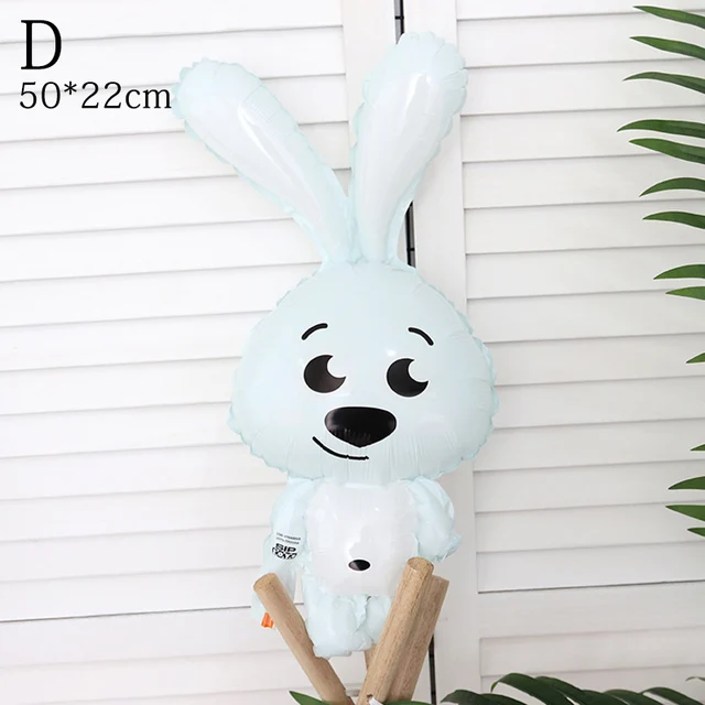 Cartoon Animal foil balloon Animal Cute Fox panda octopus starfish Birthday party Decor Baby Shower Holiday Kids Toys Balloons 4