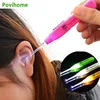 1pcs Ear Cleaner With LED Light Earwax Remover Tool Safety Cleaner Ear Spoon Random Color 1