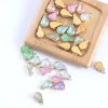 8x13mm Teardrop Opal Crystal Green Resin Sew On Rhinestones With Gold Claw Sewing Stones for Clothing  Shoes ► Photo 3/6