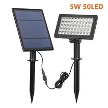 Разделение Тип напольная розетка прожекторы украшения с низким напряжением для уличного фонаря Открытый Водонепроницаемый светодиодный настенный светильник на солнечной батарее для лужайки