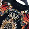 Luxury Black Gold Baroque Fashion Print Sweatshirt Men Streetwear Sweatshirt Palace Poleron Hombre Men Clothing High Quality ► Photo 3/6