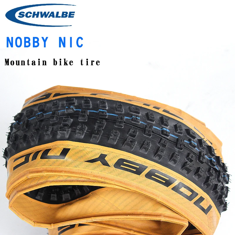 Schwalbe Mtb Bike Tire Nobby Nic 29 Inch Steel Wire Fold 27.5 Inch All  Terrain Mountain Bike Vacuum Tire - Bicycle Tires - AliExpress