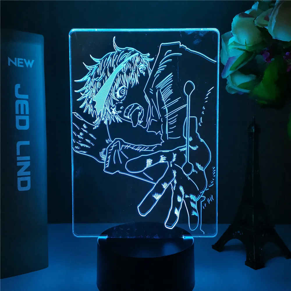 

Anime Lamp Satoru Gojo Jujutsu Kaisen Led Night Light for Birthday Gift Jujutsu Kaisen Nightlight Satoru Gojo Lamp Drop Shipping