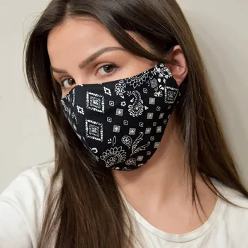 

Pm2.5 Facemask Breathable Print Mouth Topmask Unisex Face Cover Topmask Reusable Topmask Windproof Mouth-muffle For Men Women
