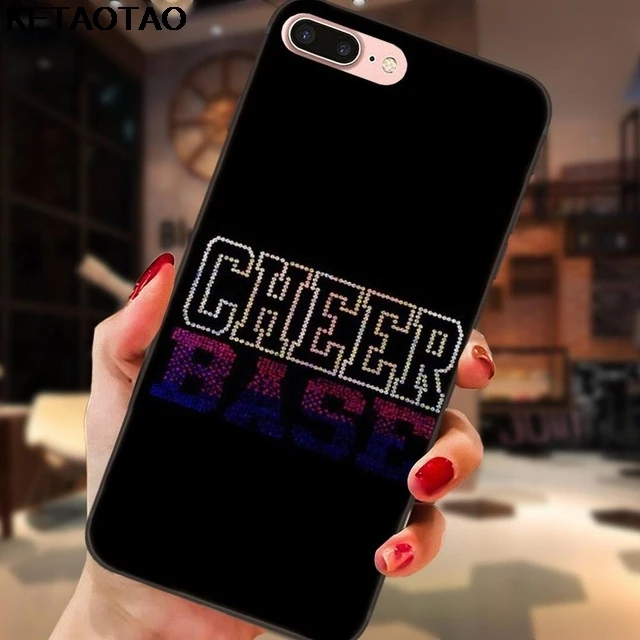KETAOTAO Cheers Cheerleader лук чехол для телефона s для iPhone 4S SE 5C 5S 6S 7 8 Plus X XS XR 11 Pro Чехол Мягкий ТПУ резиновый силиконовый - Цвет: Золотой